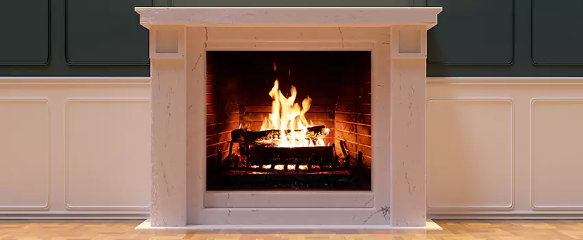 Decorative Electric Fireplace Installation in Woodbury, Minnesota
