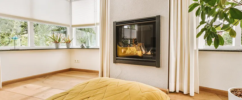 Residential Fireplace Ceramic Glass Installation in Woodbury, MN