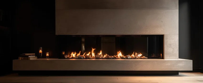 Gas Fireplace Ember Bed Design Services in Woodbury, Minnesota