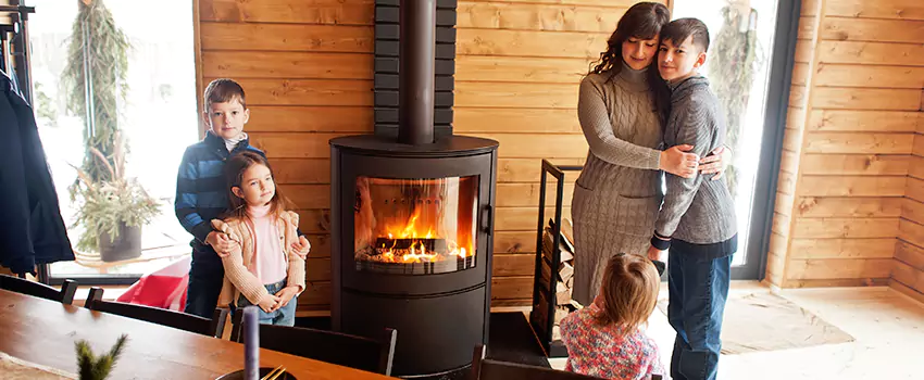 Morso Cast Iron Fireplace Insert Installation in Woodbury, Minnesota