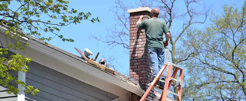Vinyl and PVC Chimney Flashing Installation in Woodbury, MN